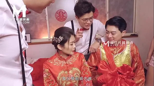 New ModelMedia Asia-Lewd Wedding Scene-Liang Yun Fei-MD-0232-Best Original Asia Porn Video energy Videos