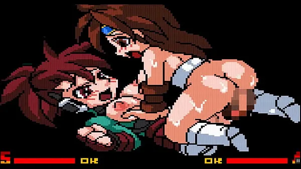 Video Climax Battle Studios fighters [Hentai game PornPlay] Ep.1 climax futanari sex fight on the ring năng lượng mới