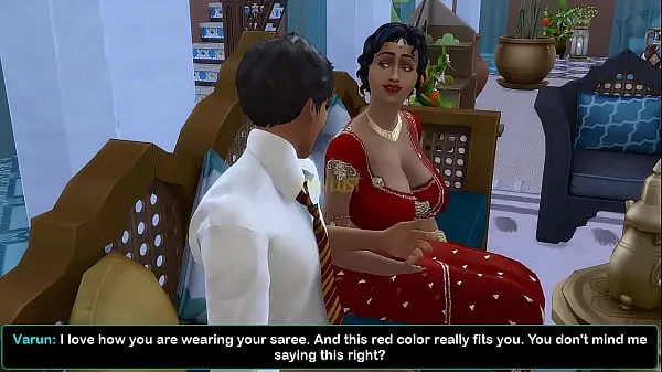 New Vol 1, Part 1 - Desi Telugu Busty Saree Aunty Lakshmi got seduced by a young boy - Wicked Whims energy Videos