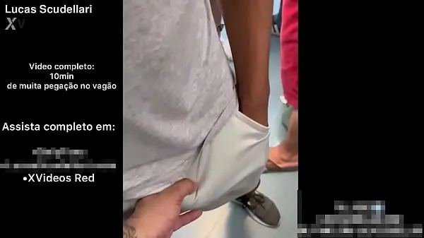 Video Lucas Scudellari recebendo mão amiga dentro do vagão de trem (Completo no Red năng lượng mới