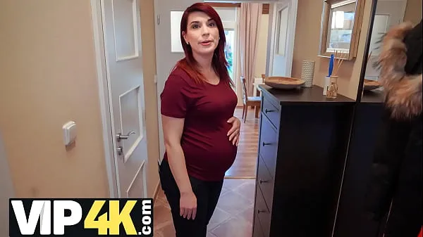 New DEBT4k. Bank agent gives pregnant MILF delay in exchange for quick sex energy Videos