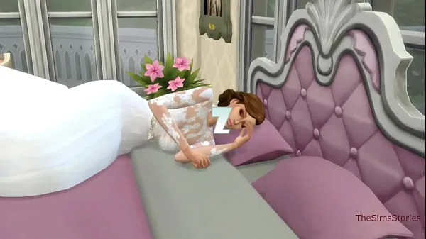 Novi videoposnetki I am banging hot blonde on my wedding day Sims 4, porn energije