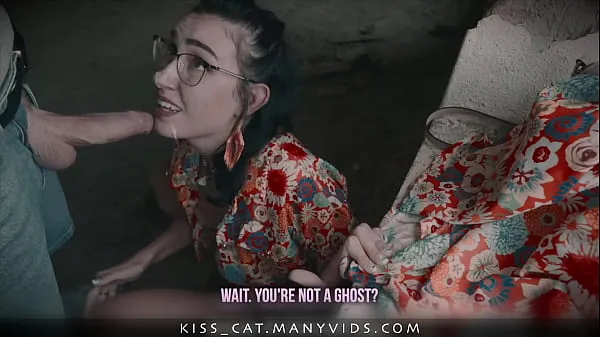 مقاطع فيديو جديدة للطاقة Stranger Ghost Called to Public Fuck Kisscat in an Abandoned House
