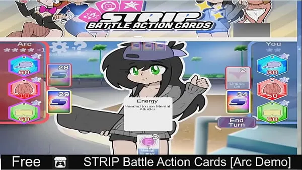 Video tenaga STRIP Battle Action Cards [Arc Demo baharu