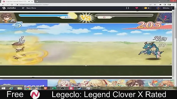 Video tenaga Legeclo: Legend Clover X Rated baharu