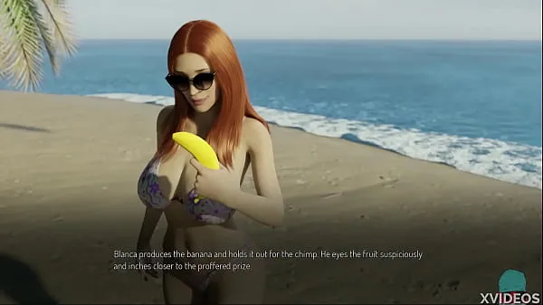 Video tenaga BOUND • Ginger sex-goddess in paradise baharu
