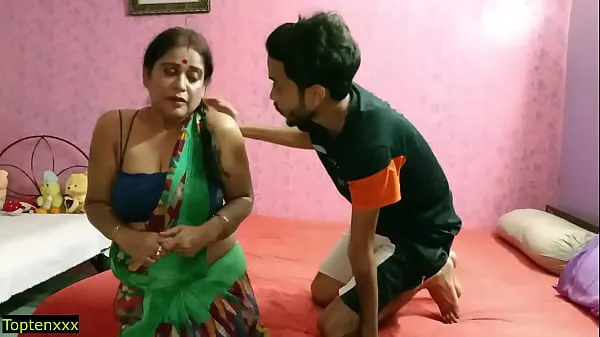 New Indian hot XXX teen sex with beautiful aunty! with clear hindi audio energy Videos