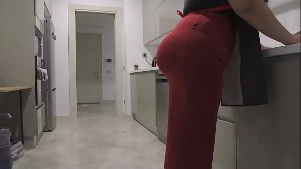 New My big-ass stepmother got me horny again. My big-ass stepmother who came to the kitchen and cooked for me made my dick hard. Fucking big ass is my biggest dream energy Videos