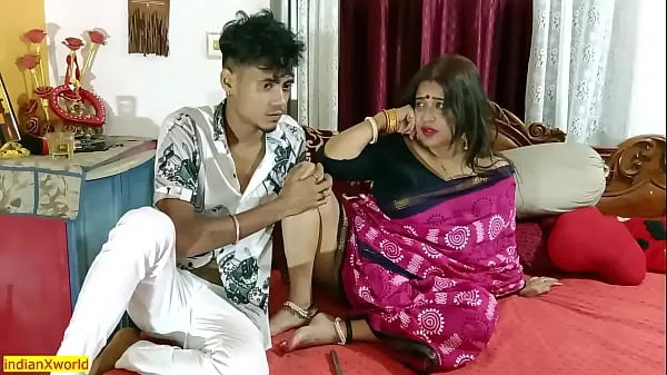 วิดีโอพลังงานDesi New Stepmom first sex with young stepson! Hindi family sexใหม่