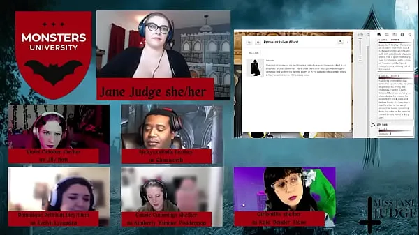 نئی Monsters University Episode 1 with Game Master Jane Judge توانائی کی ویڈیوز