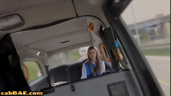 New College uniform babe pussyfucked in the cab outdoor energy Videos