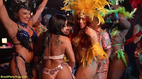 New extreme carnaval DP fuck party orgy energi videoer