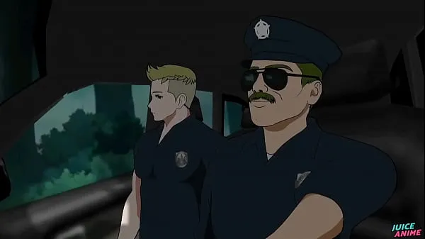 Novi videoposnetki Gay ) Crown Police Lieutenant likes to sit on the rookie roll - Gay Bara Yaoi energije