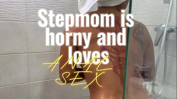 새로운 Stepmom is horny and loves anal sex 에너지 동영상