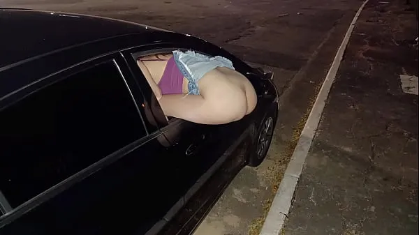 New Married with ass out the window offering ass to everyone on the street in public energy Videos