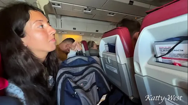 วิดีโอพลังงานRisky extreme public blowjob on Planeใหม่