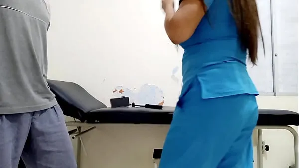 New The sex therapy clinic is active!! The doctor falls in love with her patient and asks him for slow, slow sex in the doctor's office. Real porn in the hospital energy Videos