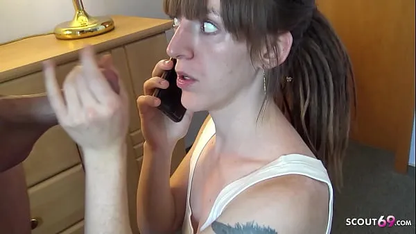 New Amateur Cheating Fuck while calling her Boyfriend - German Teen Nicky-Foxx energy Videos