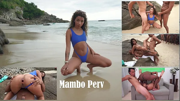 New Melissa HOT double penetrated at the nude beach in front of people watching (DP, anal, gapes, public sex, voyeur, ATM, Monster cock, BBC, beach) OB239 energy Videos