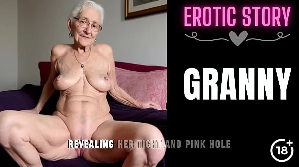 Novi videoposnetki GRANNY Story] Granny's First Time Anal with a Young Escort Guy energije
