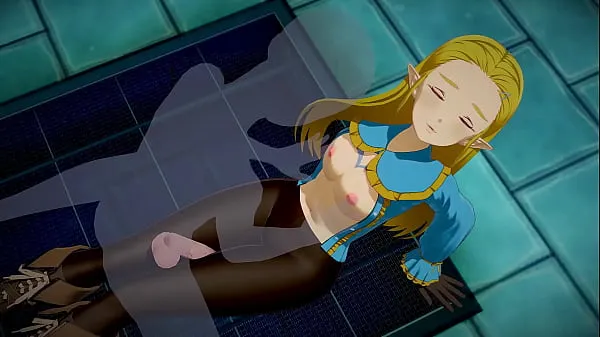 Nieuwe Blonde girl Zelda makes him cum hard energievideo's