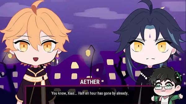 Nya Xiao and Aether in a Vampire AU Genshin FAnfic energivideor