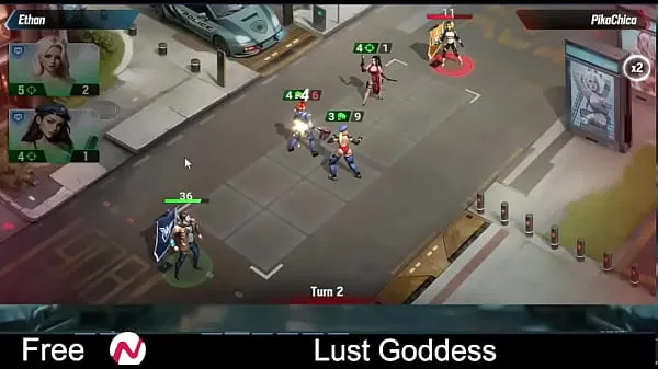 Nya Lust Goddess (Nutaku Free Browser Game)Strategy, Card Battle RPG, Turn Based Strategy energivideor